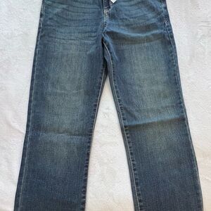 Place Blue Straight-Leg Jeans with Faded Details